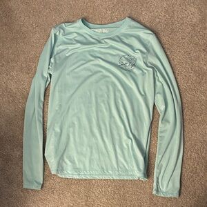 Salt Life Women's Aqua Long Sleeve Top
